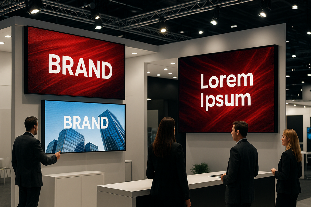 Pantalla Led para stand y ferias